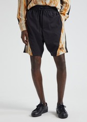 Y-3 Rust Dye Drawstring Shorts