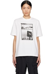 Y-3 White Zine Page-1 T-Shirt