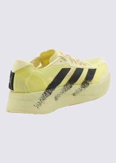 Y-3 YELLOW LEATHER BOSTON 11 SNEAKERS