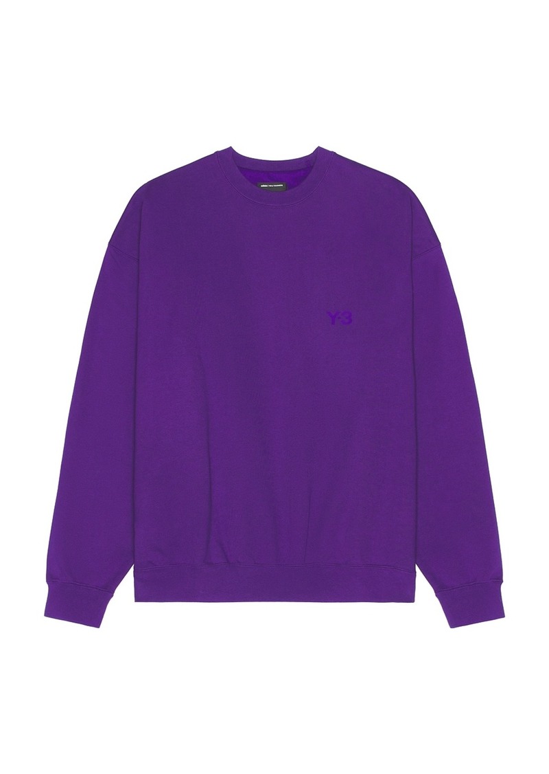 Y-3 Yohji Yamamoto Crew Sweater