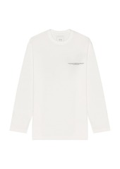 Y-3 Yohji Yamamoto Logo Longsleeve Tee