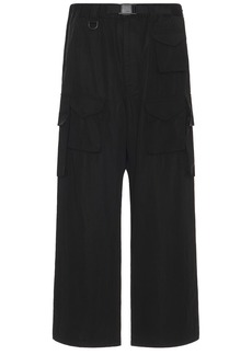 Y-3 Yohji Yamamoto Twill Cargo Pants