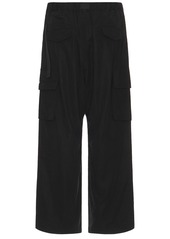 Y-3 Yohji Yamamoto Twill Cargo Pants