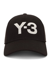 Y-3 Yohji Yamamoto Y-3 Logo Cap