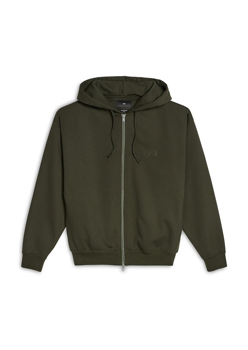 Y-3 Zip Front Hoodie