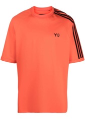 Y-3 Yohji Yamamoto 3-stripe print T-shirt