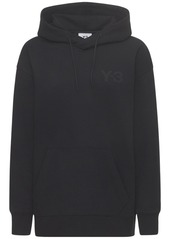 Y-3 Yohji Yamamoto Classic Logo Cotton Sweatshirt Hoodie