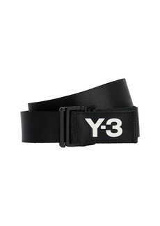 Y-3 Yohji Yamamoto Classic Logo Webbing Belt