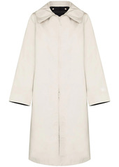 Y-3 Yohji Yamamoto detachable-hood cotton trench coat