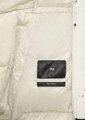 Y-3 Yohji Yamamoto Flock Puff Printed Down Jacket
