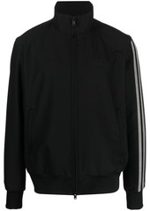 Y-3 Yohji Yamamoto funnel neck zip-up track jacket