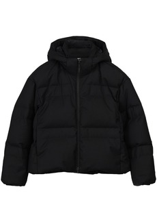 Y-3 Yohji Yamamoto hooded zip-up puffer jacket