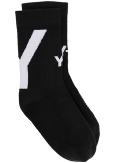 Y-3 Yohji Yamamoto intarsia-knit logo socks