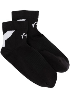 Y-3 Yohji Yamamoto intarsia-knit logo socks