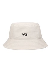 Y-3 Yohji Yamamoto Logo Bucket Hat