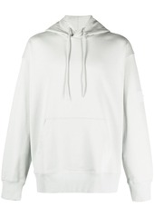 Y-3 Yohji Yamamoto logo-patch organic cotton hoodie