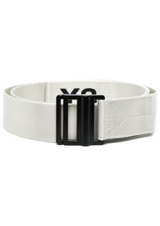 Y-3 Yohji Yamamoto logo-print buckle belt