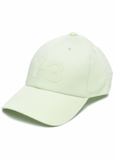 Y-3 Yohji Yamamoto logo-print cotton cap