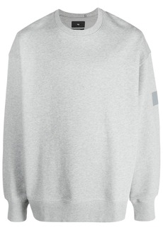 Y-3 Yohji Yamamoto logo-print crew-neck sweatshirt