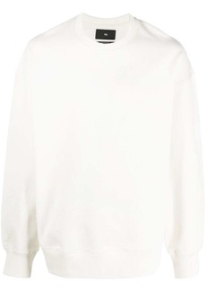Y-3 Yohji Yamamoto long-sleeved organic cotton sweatshirt