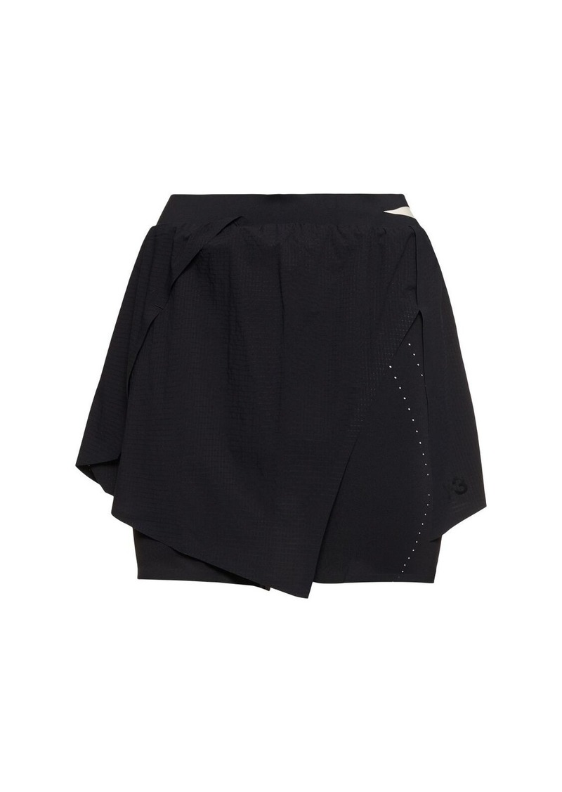 Y-3 Yohji Yamamoto Run Skort