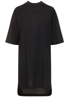 Y-3 Yohji Yamamoto Rust Dye T-shirt Dress