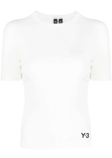 Y-3 Yohji Yamamoto short-sleeve organic-cotton top