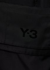 Y-3 Yohji Yamamoto Twill Cargo Pants