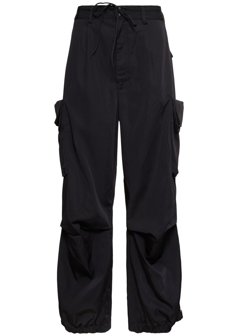 Y-3 Yohji Yamamoto Twill Cargo Pants