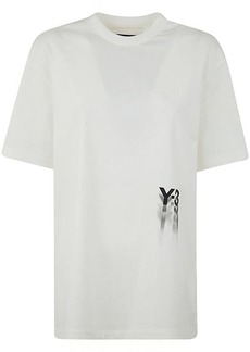 Y-3 Yohji Yamamoto Y-3 ADIDAS LOGO T-SHIRT CLOTHING