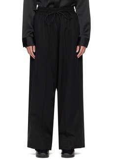 Y-3 Yohji Yamamoto Y-3 Black Drawstring Trousers