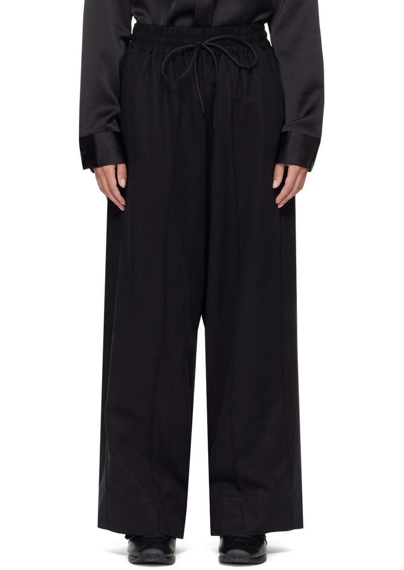 Y-3 Yohji Yamamoto Y-3 Black Drawstring Trousers