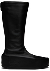 Y-3 Yohji Yamamoto Y-3 Black Kyasu Overboot Tall Boots