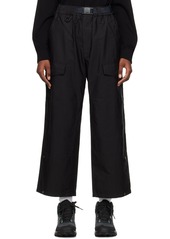 Y-3 Yohji Yamamoto Y-3 Black Loose Cargo Pants