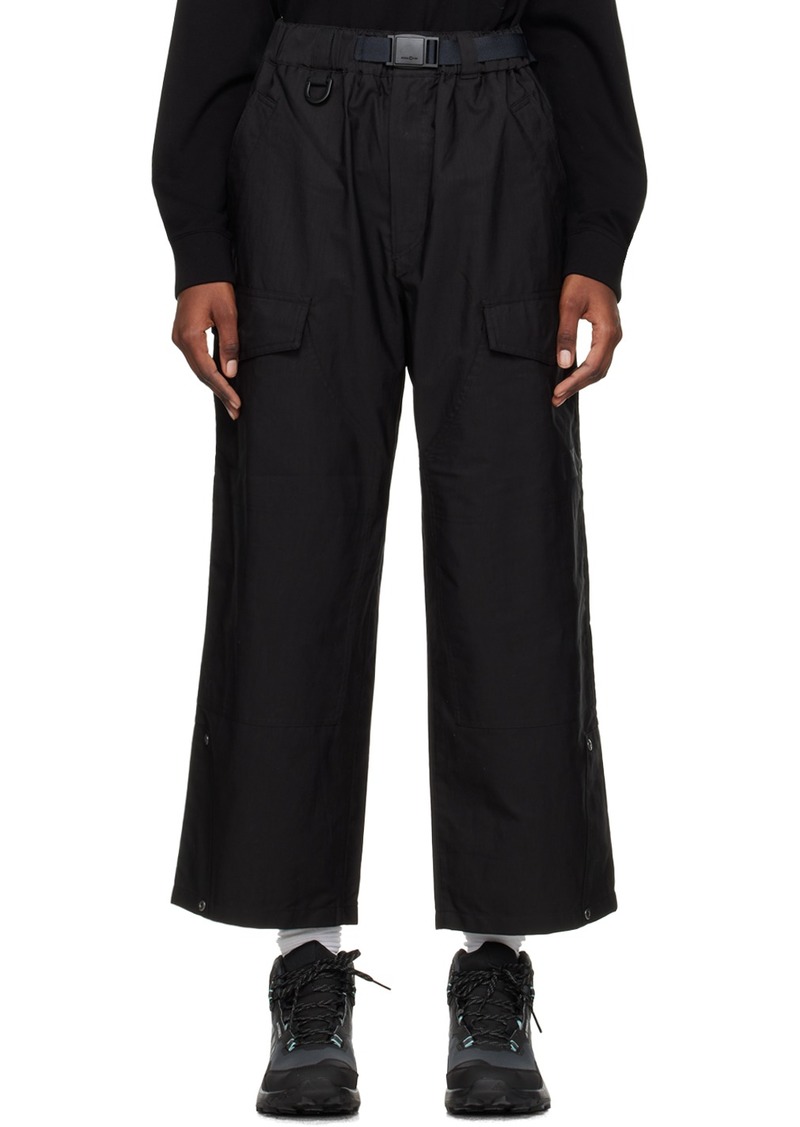 Y-3 Yohji Yamamoto Y-3 Black Loose Cargo Pants