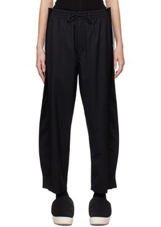 Y-3 Yohji Yamamoto Y-3 Black Refined Wool Track Pants