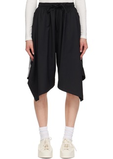 Y-3 Yohji Yamamoto Y-3 Black Refined Woven Shorts