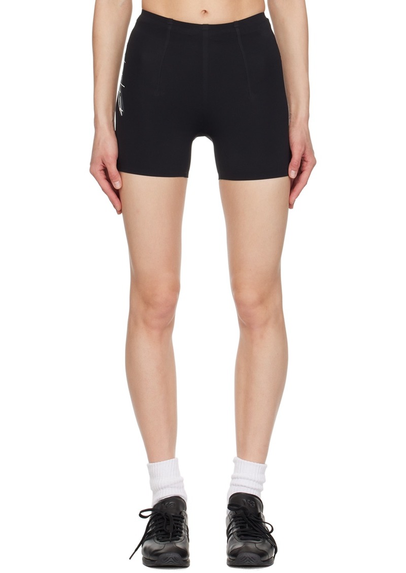 Y-3 Yohji Yamamoto Y-3 Black Running Sport Shorts