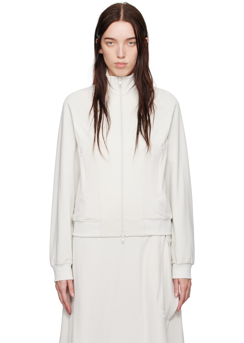 Y-3 Yohji Yamamoto Y-3 Off-White Piqué Track Jacket