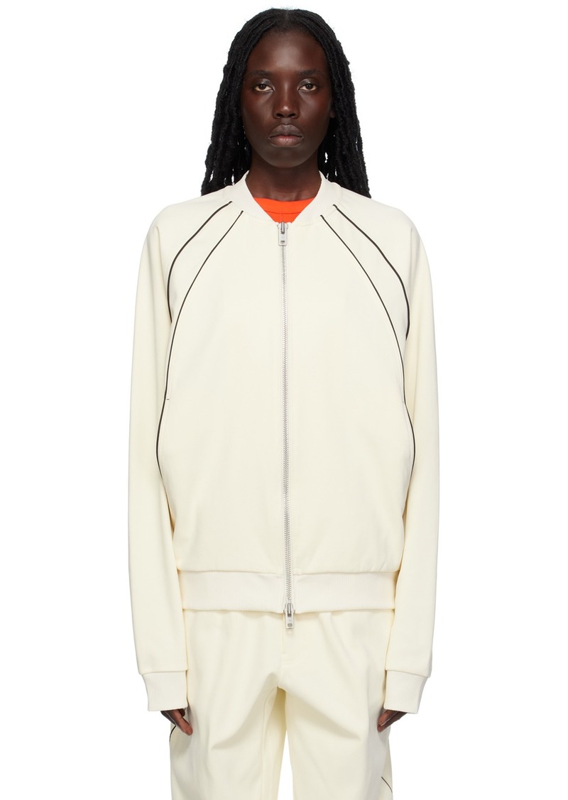 Y-3 Yohji Yamamoto Y-3 Off-White Zip Jacket