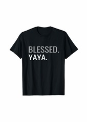 Ya-Ya Blessed Yaya Shirt Mothers Day Gifts T-Shirt