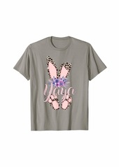 Ya-Ya Yaya - Easter Bunny-Cheetah Leopard Print- Mother's Day Gift T-Shirt