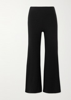 Year Of Ours Flight Ribbed Stretch-tencel Lyocell Flared Pants