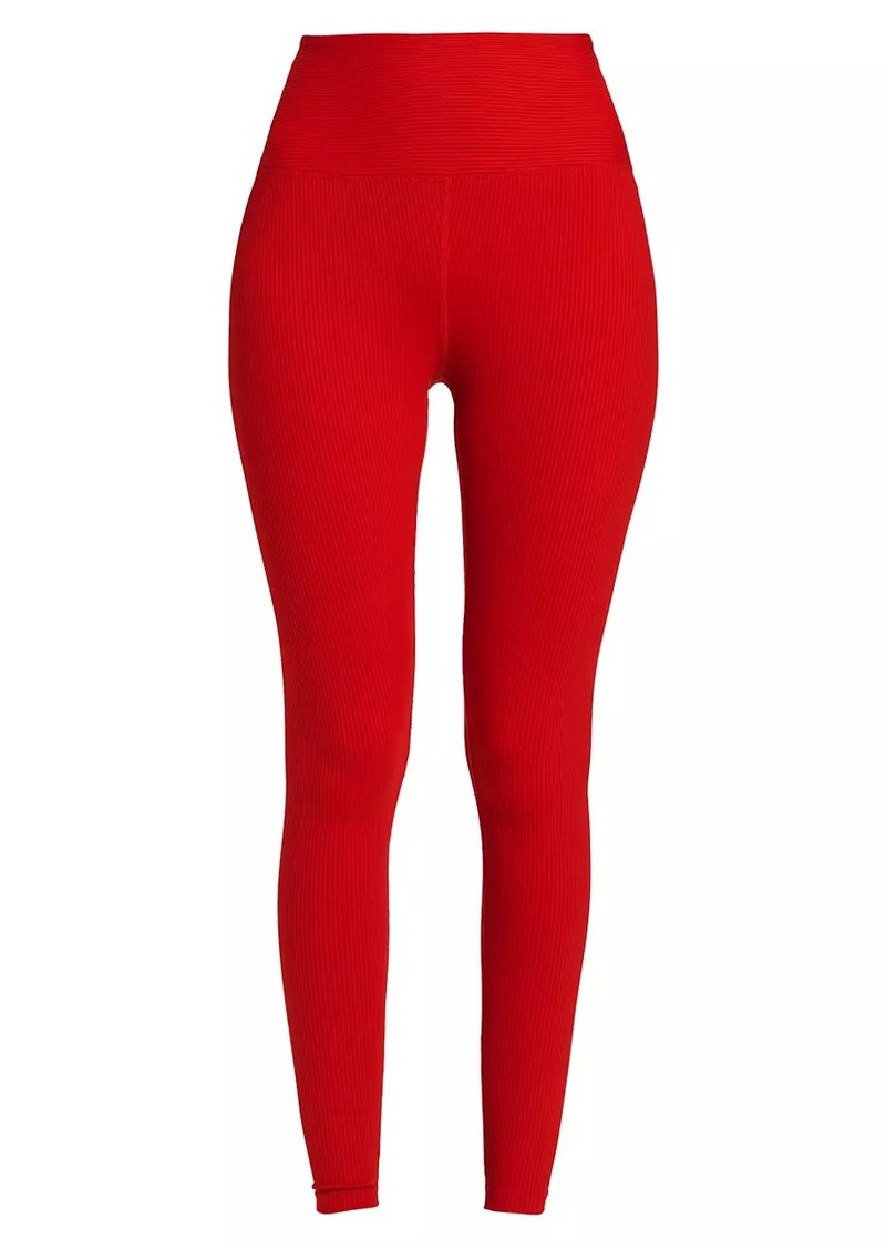 Year Of Ours High-Rise Rib-Knit Leggings