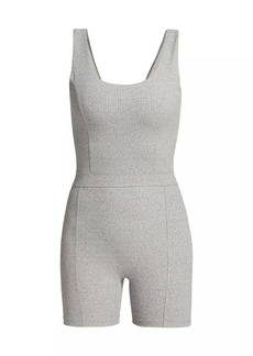 Year Of Ours Johanna Rib-Knit Shortie Jumpsuit