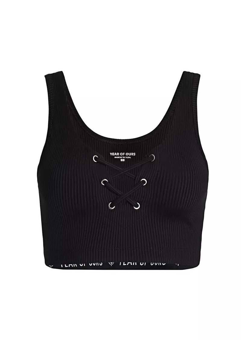 Year Of Ours Ribbed Football Sports Bra