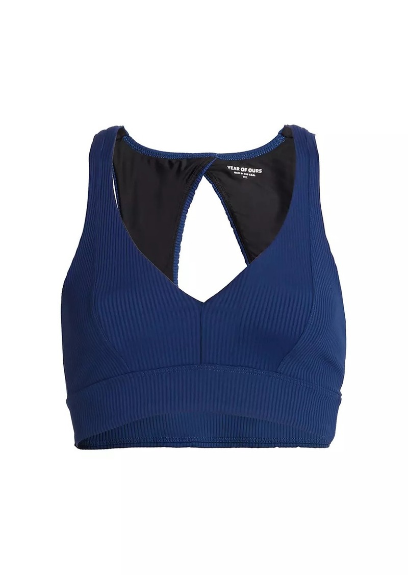 Year Of Ours Victoria Ribbed Sports Bra