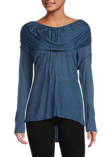 Yigal Azrouel Boatneck High Low Top