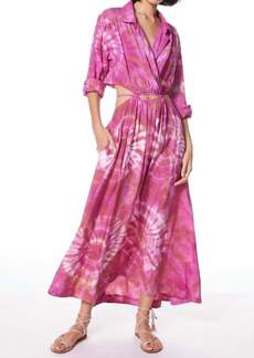 Young Fabulous & Broke Derby Dress In Orchid Spin Wash