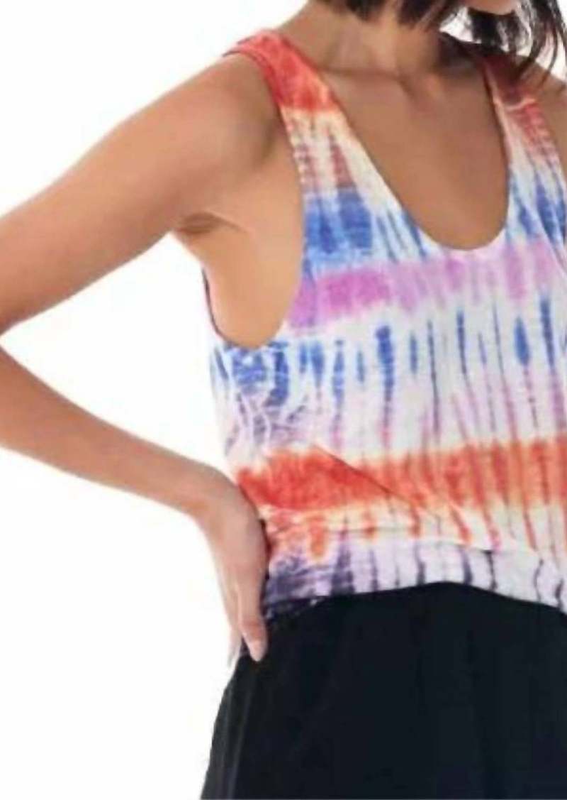 Young Fabulous & Broke Lou Lou Tank Top In Strawberry Rainbow